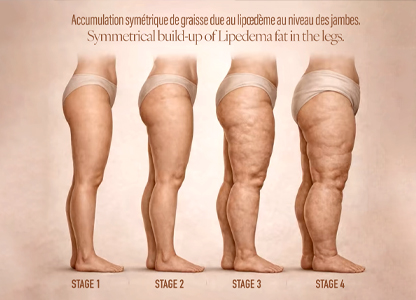 How much Lipedema fat can be removed safely