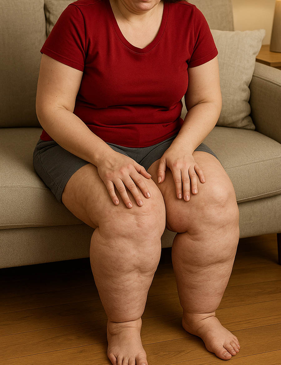 Lipedema is a chronic, progressive disorder